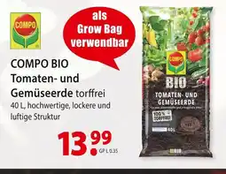 bauSpezi Compo bio tomaten- und gemüseerde torffrei Angebot