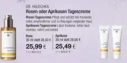 Vitalia Dr. hauschka rosen oder aprikosen tagescreme Angebot