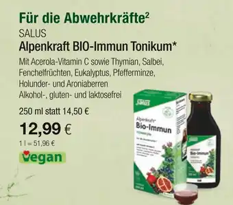 Vitalia Salus alpenkraft bio-immun tonikum Angebot