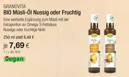 Vitalia Granovita bio müsli-öl nussig oder fruchtig Angebot