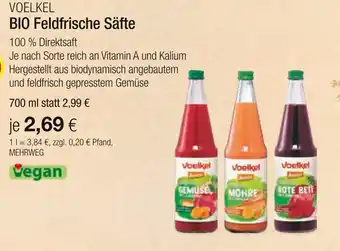 Vitalia Voelkel bio feldfrische säfte Angebot