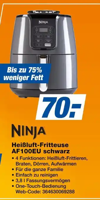 Expert Ninja heißluft-fritteuse af100eu schwarz Angebot