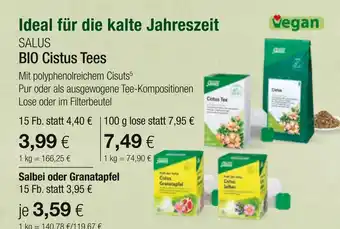 Vitalia Salus bio cistus tees Angebot