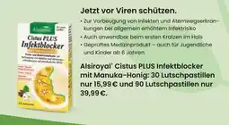 Vitalia Alsiroyal cistus plus infektblocker mit manuka-honig Angebot