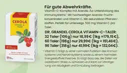 Vitalia Dr. grandel vitamin-c-taler Angebot