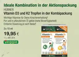 Vitalia Hübner vitamin d3 und k2 tropfen in der kombipackung Angebot