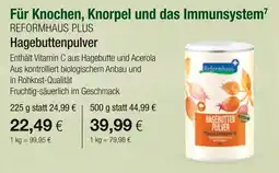 Vitalia Reformhaus plus hagebuttenpulver Angebot