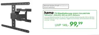 EP hama TV-Wandhalterung 220851 FULLMOTION Angebot