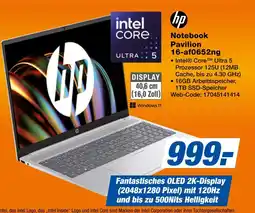 Expert Hp notebook pavilion 16-af0652ng Angebot