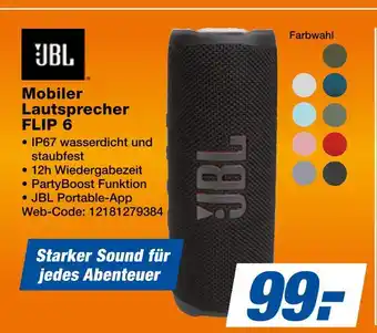 Expert Jbl mobiler lautsprecher flip 6 Angebot