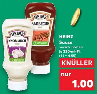 Kaufland HEINZ Sauce Angebot