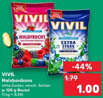 Kaufland VIVIL Halsbonbons Angebot