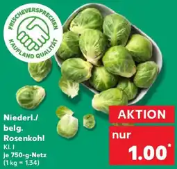 Kaufland Niederl./ belg. Rosenkohl Angebot