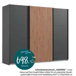 Zurbrüggen Time your style schwebetürenschrank „andorra“ Angebot