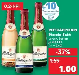 Kaufland ROTKÄPPCHEN Piccolo-Sekt Angebot