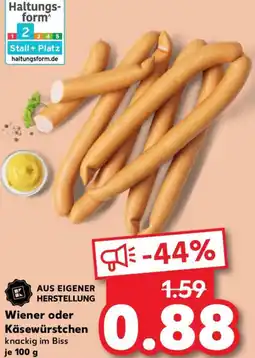 Kaufland Wiener oder Käsewürstchen Angebot