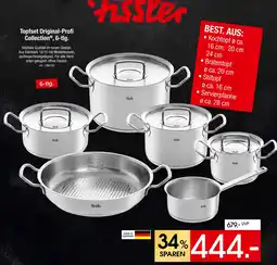 Zurbrüggen Fissler topfset original-profi collection, 6-tlg Angebot