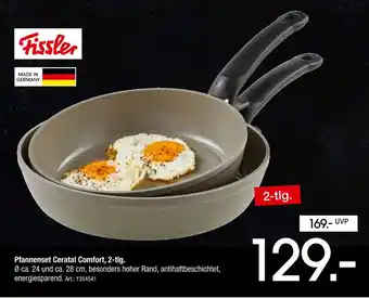 Zurbrüggen Fissler pfannenset ceratal comfort, 2-tlg Angebot