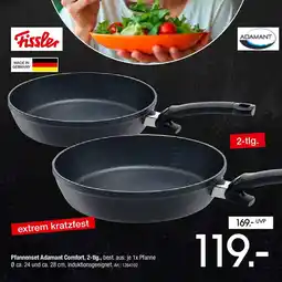 Zurbrüggen Fissler pfannenset adamant comfort, 2-tlg Angebot