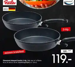 Zurbrüggen Fissler pfannenset adamant comfort, 2-tlg Angebot