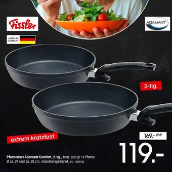 Zurbrüggen Fissler pfannenset adamant comfort, 2-tlg Angebot