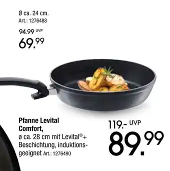 Zurbrüggen Fissler pfanne levital comfort Angebot