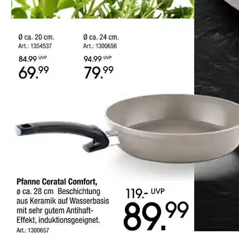 Zurbrüggen Pfanne ceratal comfort Angebot