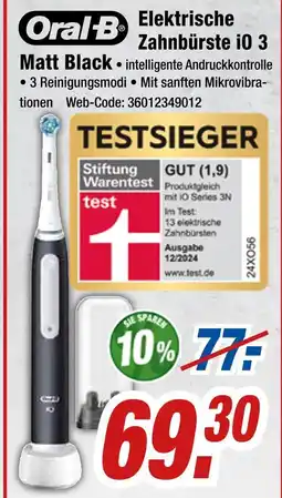 Expert Oral-b elektrische zahnbürste io 3 Angebot