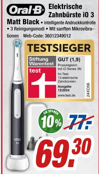 Expert Oral-b elektrische zahnbürste io 3 Angebot