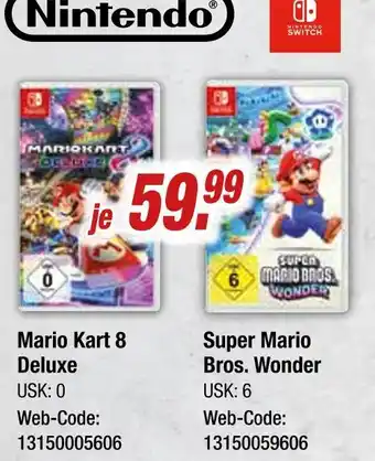 Expert Nintendo switch mario kart 8 deluxe oder super mario bros. wonder Angebot