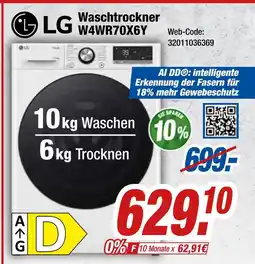 Expert Lg waschtrockner w4wr70x6y Angebot