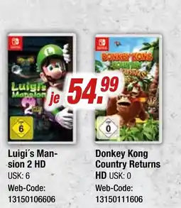 Expert Nintendo luigi's mansion 2 hd oder donkey kong country returns hd Angebot