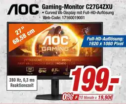 Expert Aoc gaming-monitor c27g4zxu Angebot