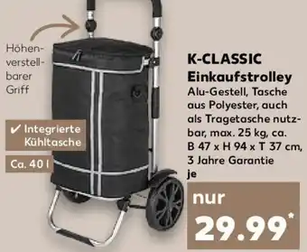 Kaufland K-CLASSIC Einkaufstrolley Angebot