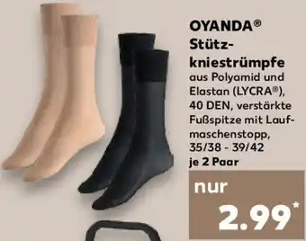 Kaufland OYANDA Stützkniestrümpfe Angebot