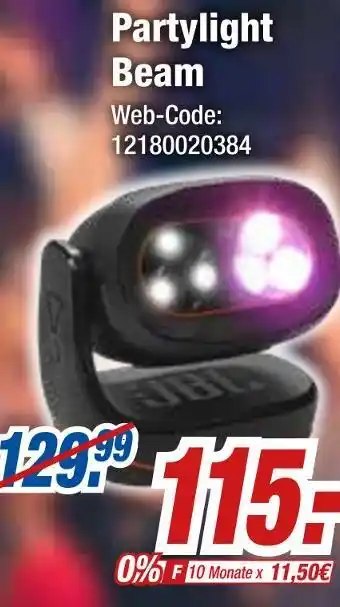 Expert Partylight beam Angebot