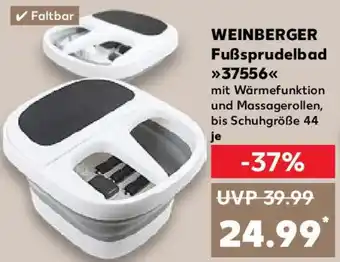 Kaufland WEINBERGER Fußsprudelbad 37556 Angebot