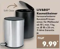 Kaufland LIV&BO Kosmetikeimer Angebot