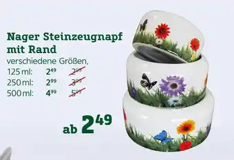 Pflanzen Kölle Nager steinzeugnapf mit rand Angebot