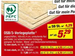 toom Baumarkt Osb/3-verlegeplatte Angebot