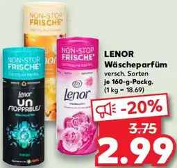 Kaufland LENOR Wäscheparfüm Angebot