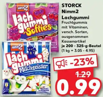 Kaufland STORCK Nimm2 Lachgummi Angebot