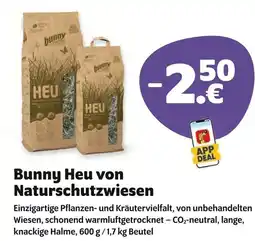 Das Futterhaus Bunny heu von naturschutzwiesen Angebot