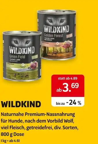 Das Futterhaus Wildkind green field golden forest Angebot