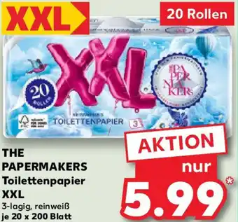 Kaufland THE PAPERMAKERS Toilettenpapier XXL Angebot