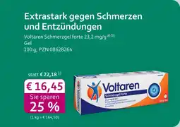 Mea Voltaren schmerzgel forte 23,2 mg/g Angebot