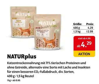 Das Futterhaus Naturplus naturplus Angebot