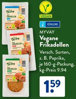 Aldi Süd MYVAY Vegane Frikadellen Angebot