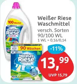 Budni Weißer riese waschmittel Angebot