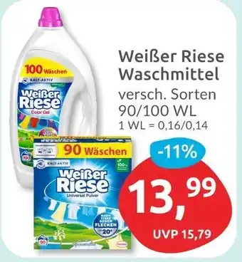 Budni Weißer riese waschmittel Angebot